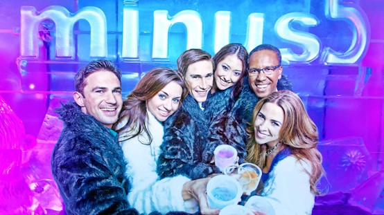 minus5 Ice Bar is the Coolest Ice Attraction in Orlando ,New York and Las Vegas