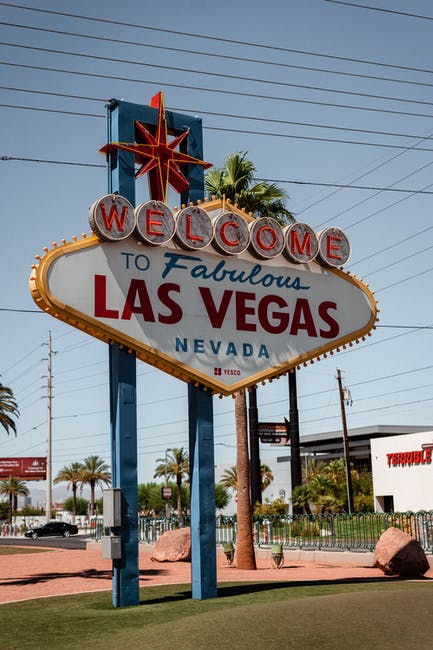 picture of the las vegas sign