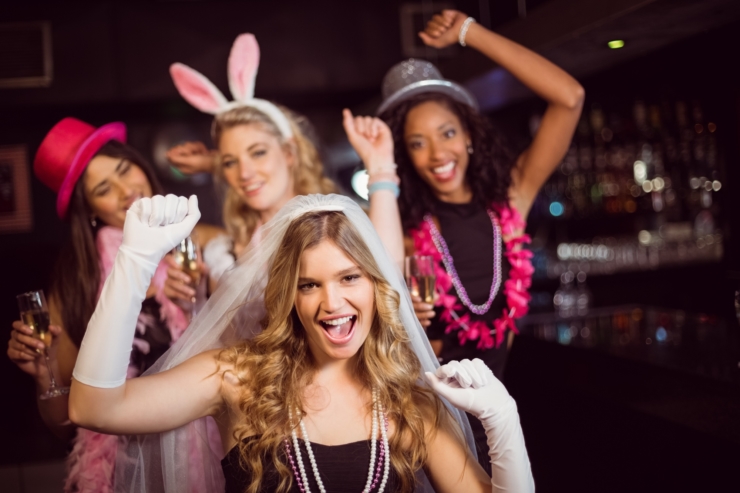 picture of a bachelorette party